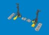 Eduard 6481142 P-40N undercarriage legs PRINT EDUARD 1/48